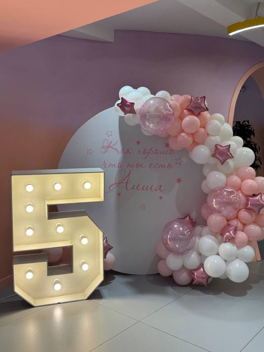 Оформления шарами, фотозоны детские, взрослые