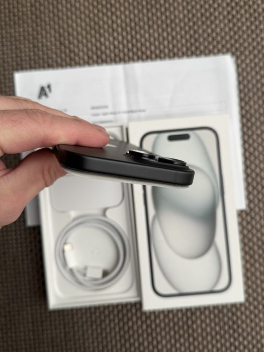 ‼️Нов•iphone 15 ЛИЗИНГ 42лв/м айфон Black 15 24м Гаранция