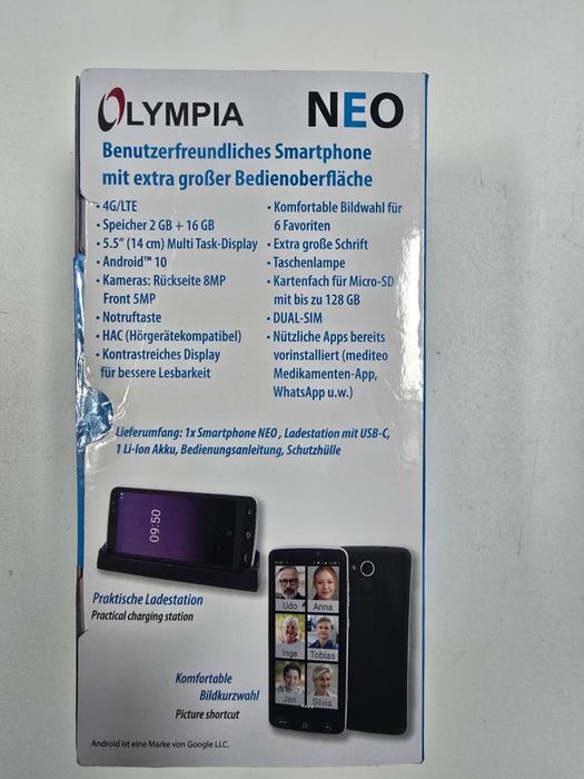 Telefon Olympia Neo (2GB/16GB) Negru -P-