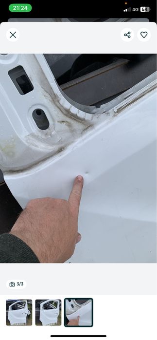 Usa fata renault trafic 3/opel vivaro partea/dreapta an 2014/2015/2024