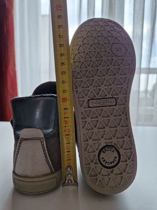 Ghete pt copii, gri, 32, polar-tex, Funky Girls