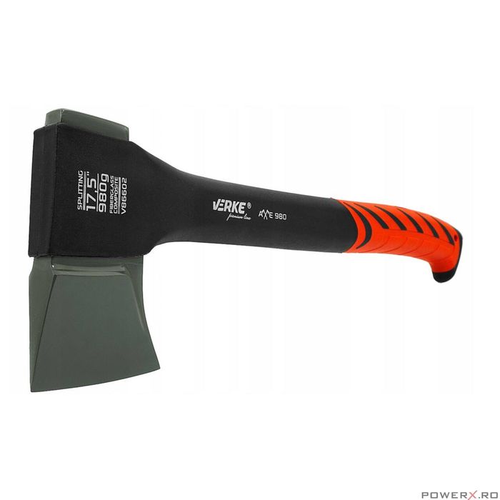 Topor universal pentru tamplarie, maner cauciucat, 980G, Verke