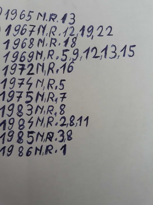 Reviste Sport de colecție nu trimit în țară predare personal pref cent