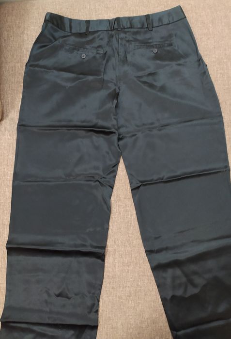 Брюки черные, шелковые, размер американский 4