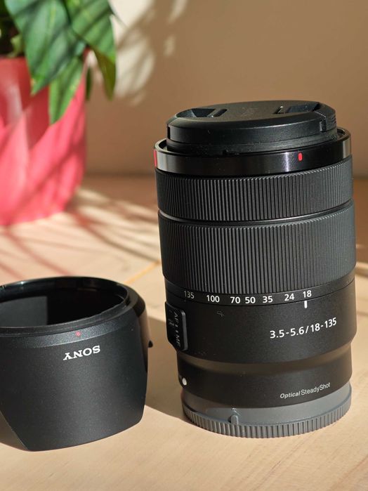Sony E 18-135mm f/3.5-5.6 OSS ЗАЕДНО С ФИЛТЪР Nano B ND 2-400