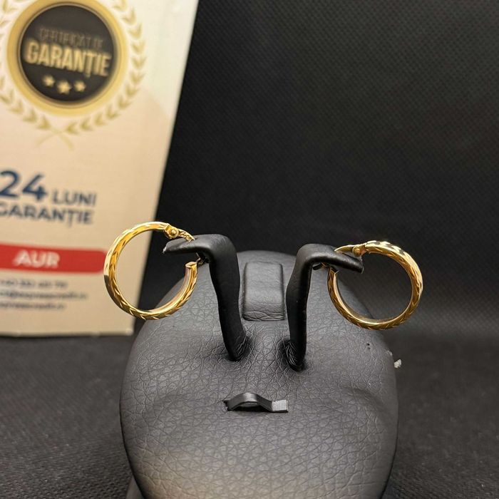Cercei aur 14K 1.71g (AG15 Gara 1 B33801.2) Garantie 2 ani!