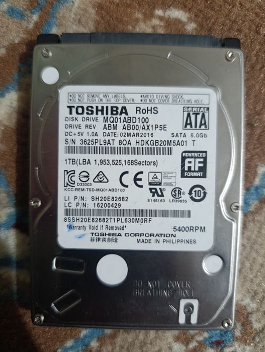 Ссд Hdd бушний сатылады