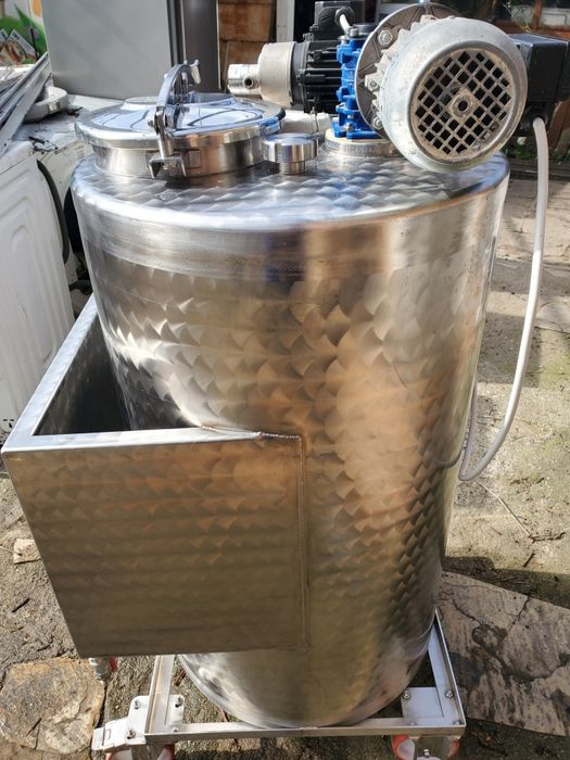 съд за млекомат 200л inox