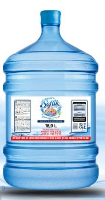 18,9 Filtirlangan suv