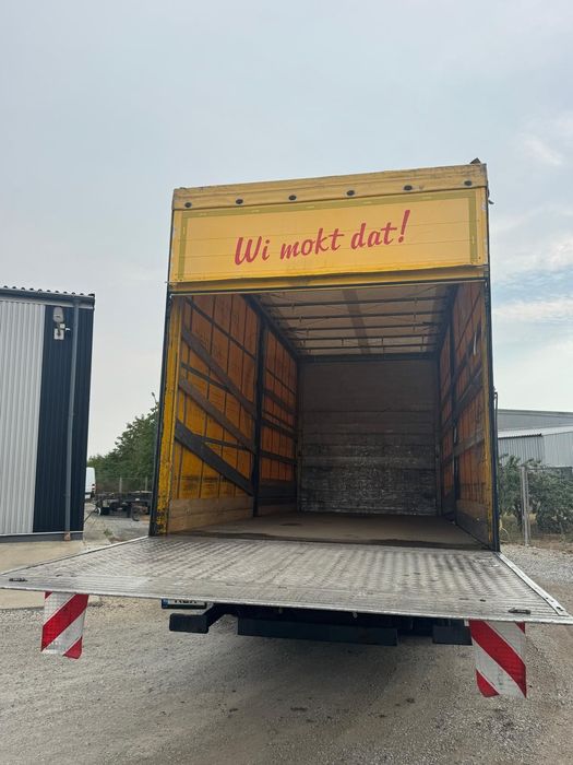 Vand mercedes Atego 818 euro 6 cabina dubla prelata lift perne variante