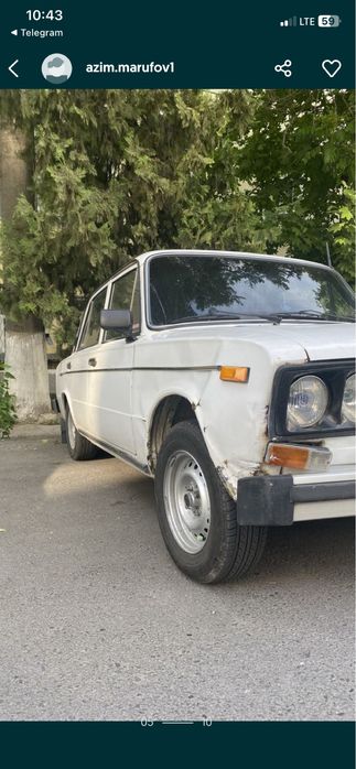 Jiguli 2106 rangi oq yaxshi holatda