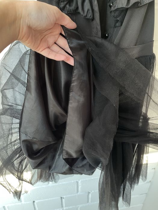 Платье Венсдей черное