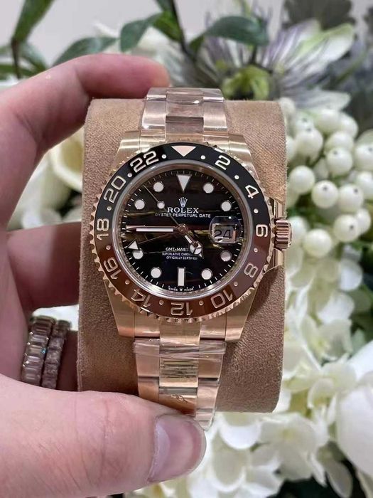 Rolex Gmt-Master II розово злато