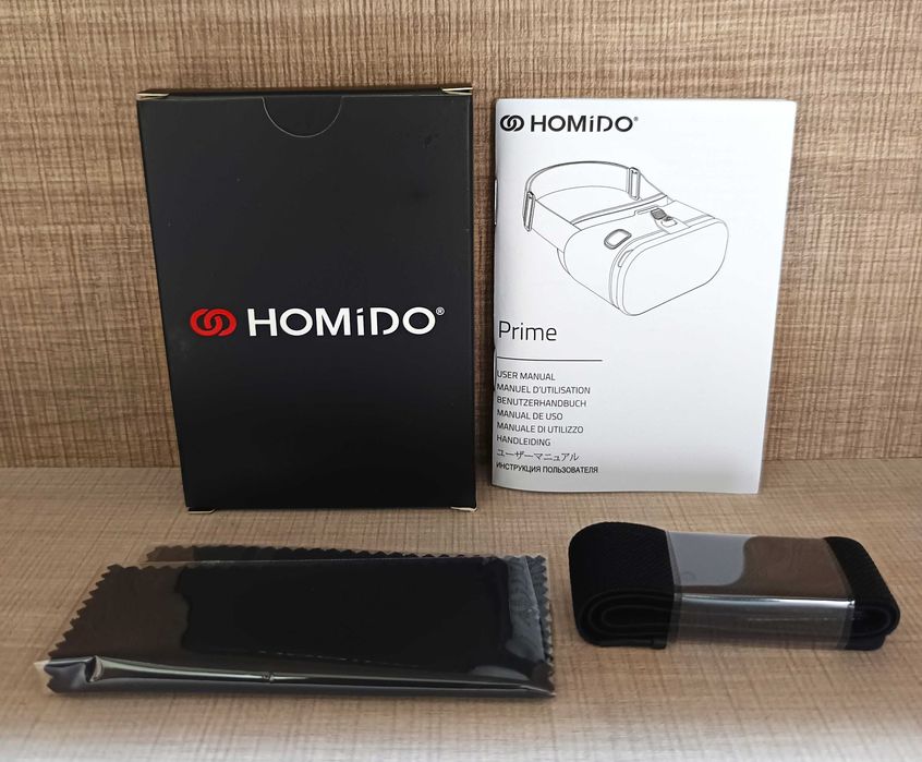 Очила за виртуална реалност Homido Prime, Черни, Нови