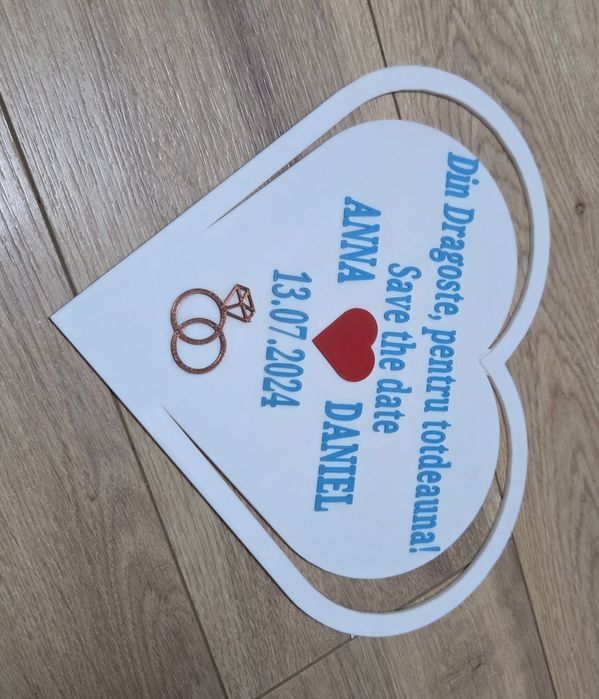 Save the date personalizate - Nunta - Wedding