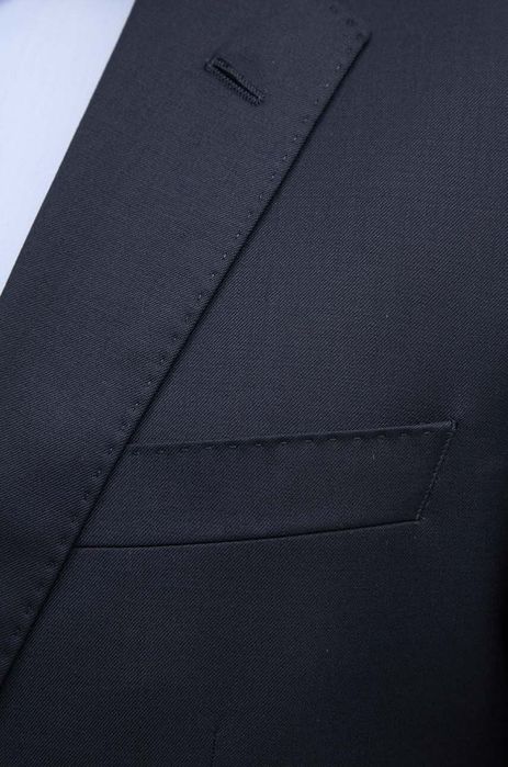 Вълнено сако Hugo Boss в тъмносиньо 50469171 Нов Модел 2024