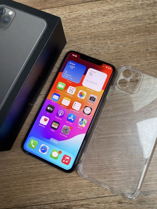 Айфон 11 про макс с коробкой