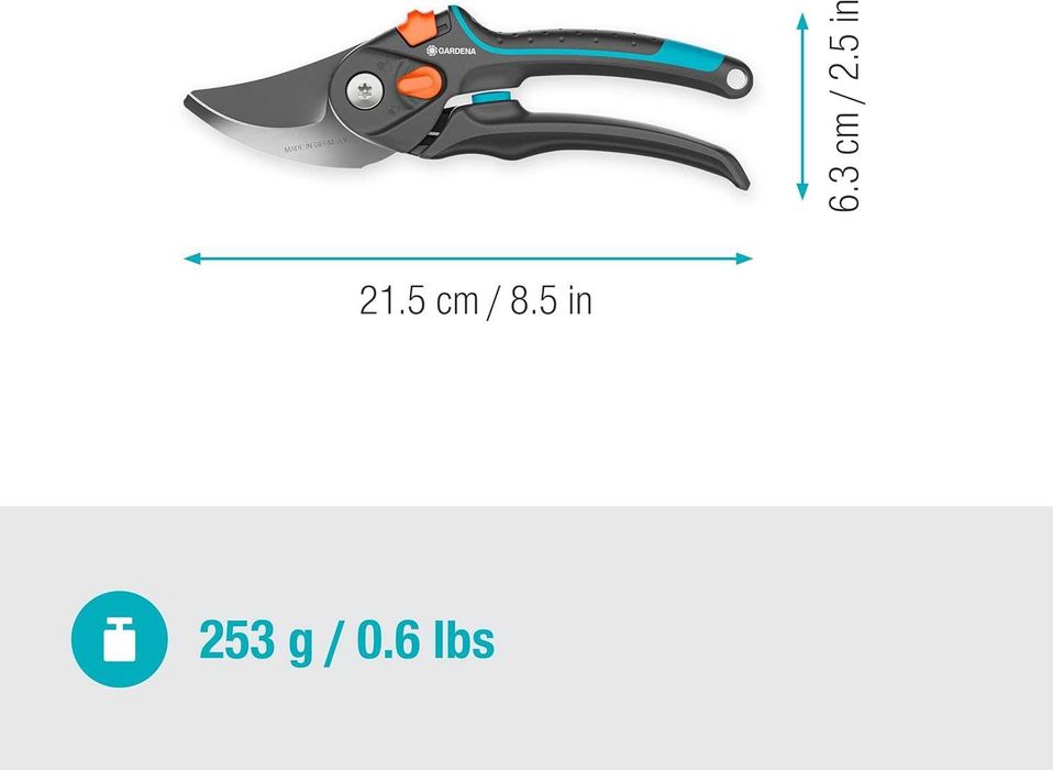 Секатор садовый Gardena PremiumCut Pro Flex! Новый в упаковке!