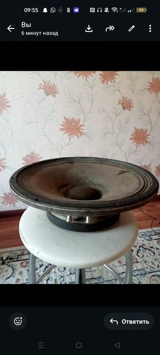 Задный плафон Ауди-6 левый