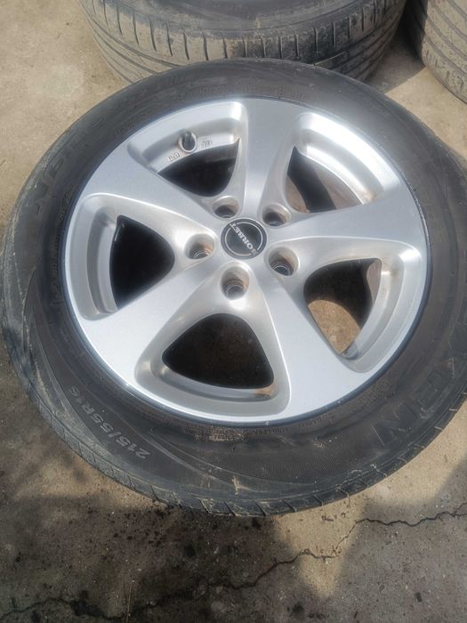 Set Jante Aliaj Borbet 16" 5x110 (KBA 45257) + Anvelope Vara 215/55 R16 Nexen