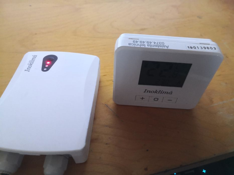 Termostat wireless ambiental fara fir Inoklima
