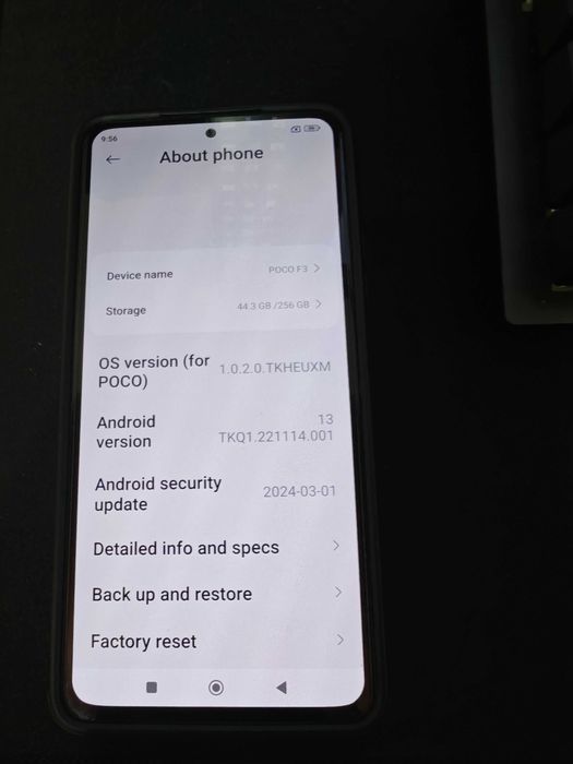 Xiaomi Poco F3 8/256 gb black