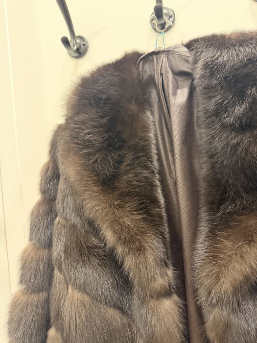 продам премиум шубу соболь седина 3