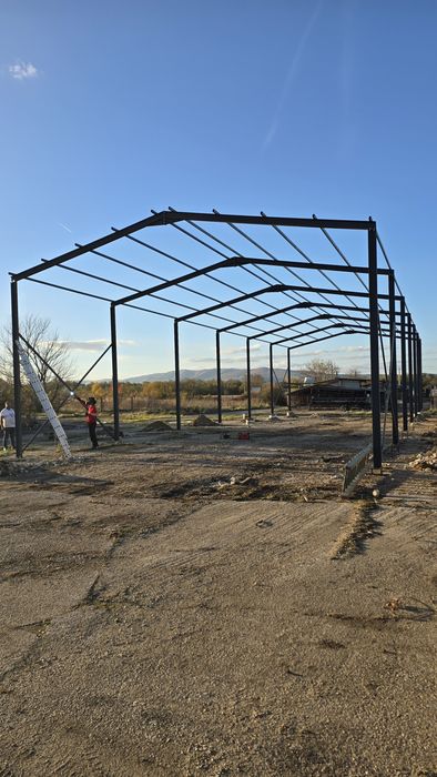 Vand structura metalică complecta 10×25-5h hale metalice hala metalica