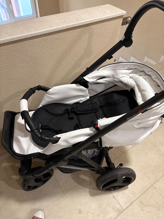 Кожена Бебешка количка. 2в 1Royal Nio