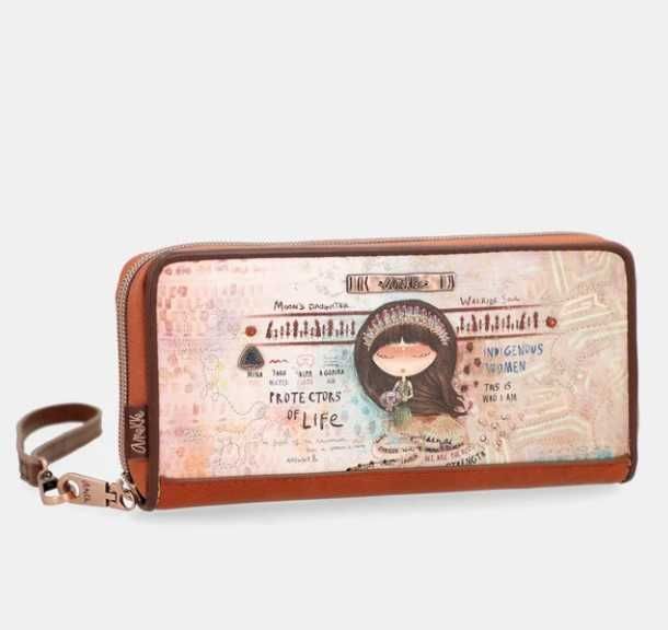 Нов дамски портфейл Anekke / кожено портмоне Анеке - Испания