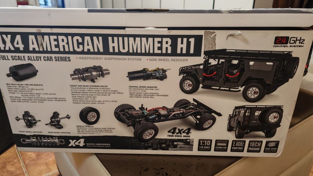 Hummer H1 10/1 scale model