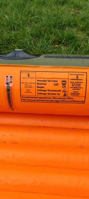 Надуваема лодка 3.50 м.