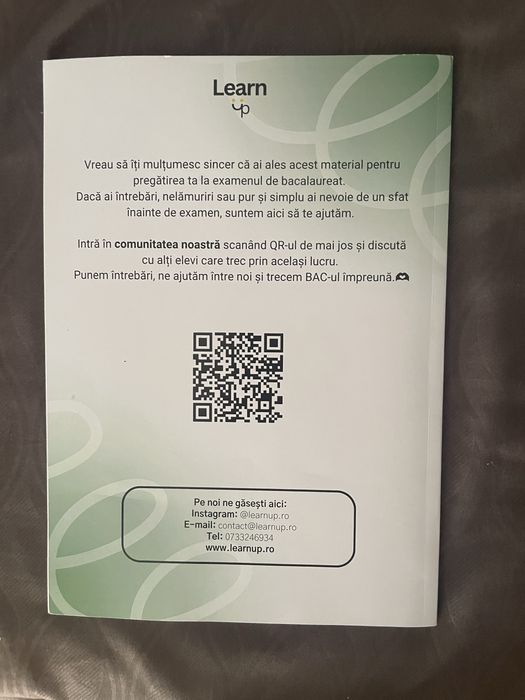 carte de exerciții la istotie pentru bac