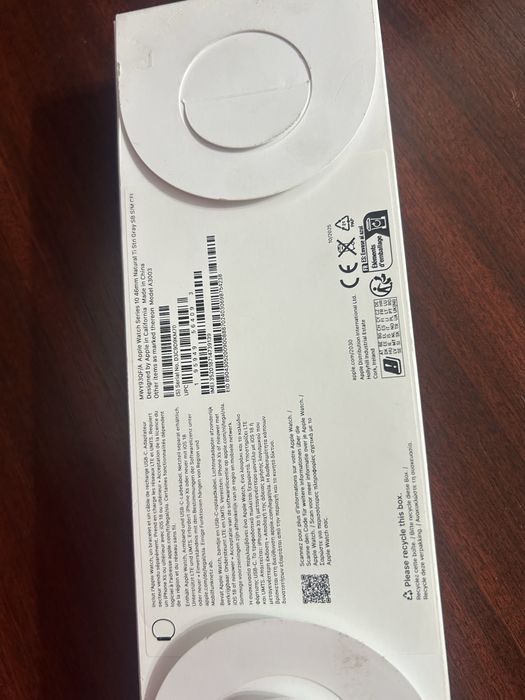Apple Watch Series 10 46mm Titanium GPS + Cellular – NOU, SIGILAT