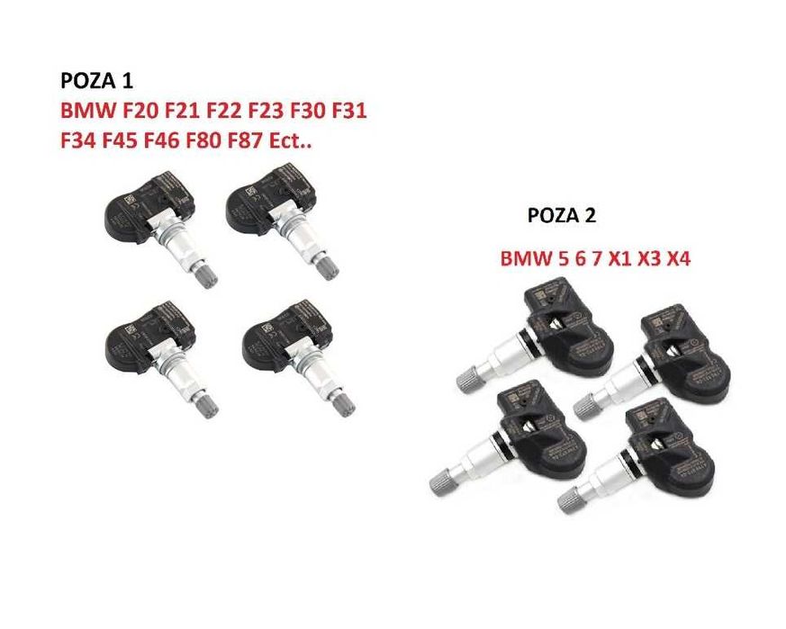 Senzori Presiune Roti Tpms BMW M2 X1 X2 X5 X6 I3 2 3 4 5 6 7 X1 X3 X4
