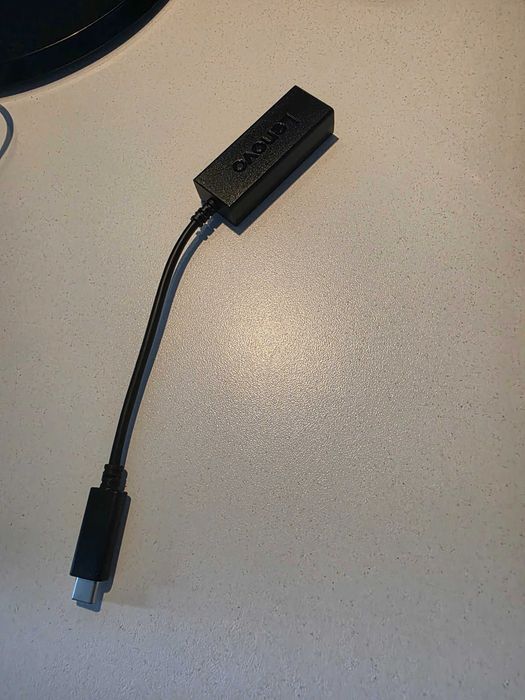 Adaptor Lenovo USB C la RJ-45