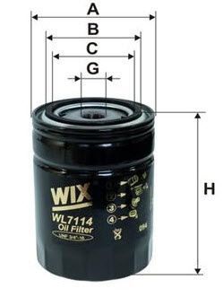 Filtru ulei Audi 100, 80, Vw Golf 1, Jetta 1, Passat 32B, 1.6D, 2.0D, 2.5 TDI, SRLine S11-3013