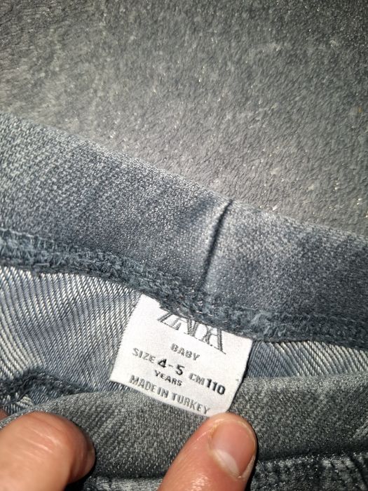 Colanti stil blugi supraelastici zara