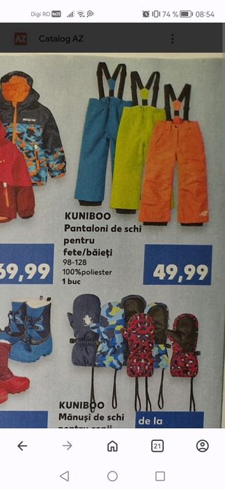 Pantaloni schi NOI 98-104