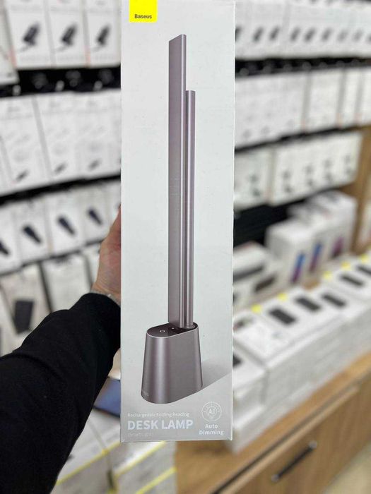 Светодиодная настольная лампа Baseus, сенсорное управление. ест Достав