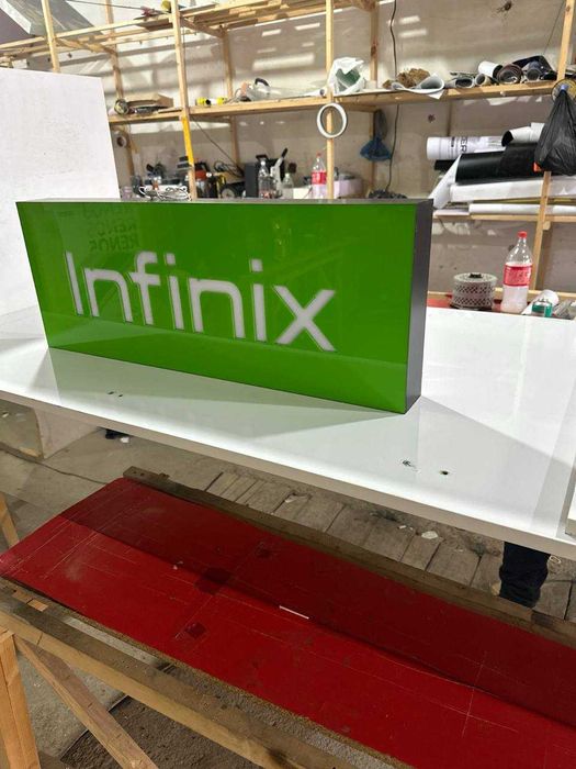 Лайтбокс, буква световой короб, псевдо буквы, наружная реклама, стелла