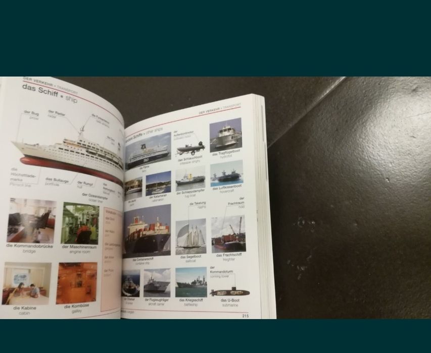 Немско английски двуезичен визуален речник