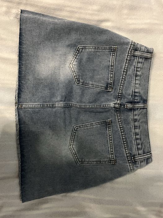 Къса дънкова пола