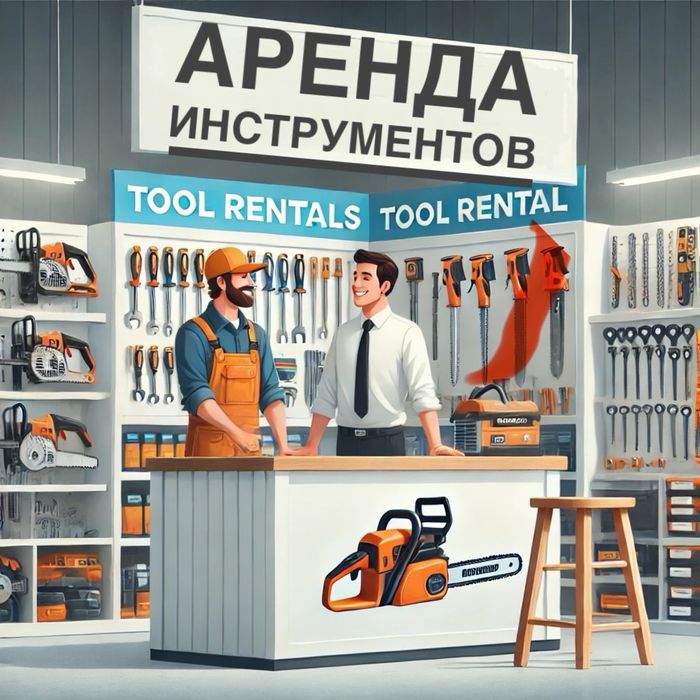 Инструменты в аренду от 1500 тг