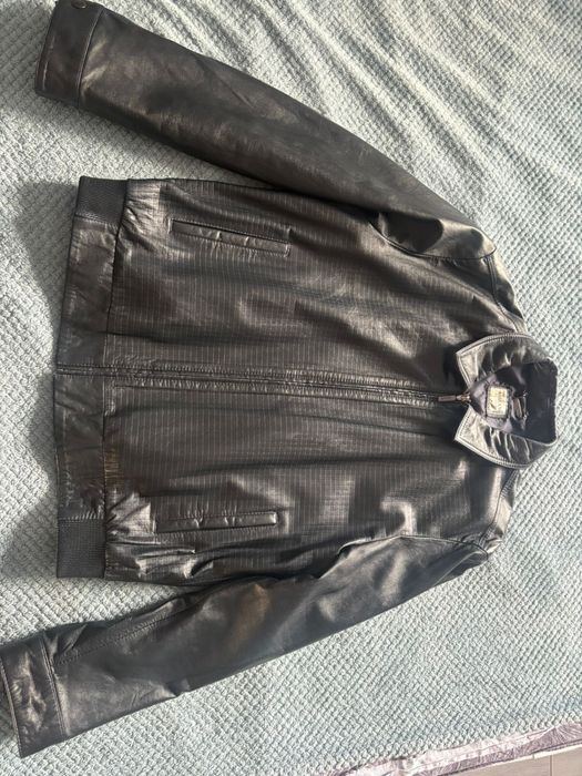 Куртка мужская кожанная