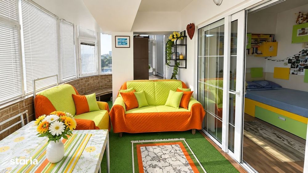 Central apartament spațios transformat din 4 camere