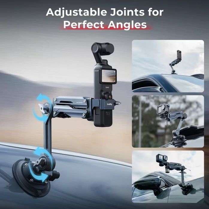 SmallRig 5123 suport suctiune auto pentru DJI Osmo Pocket 3
