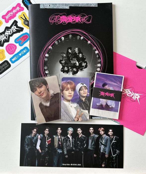 Stray Kids Rock star Roll ver. Kpop Album/Кпоп Албум на Стрей Кидс