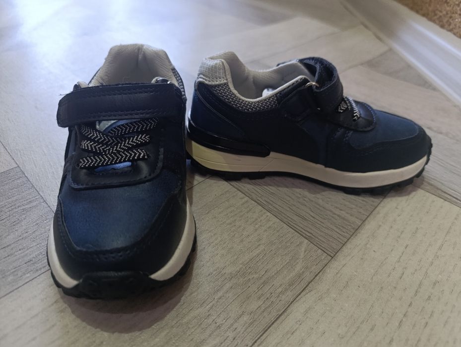 Ботинки детские кожаные