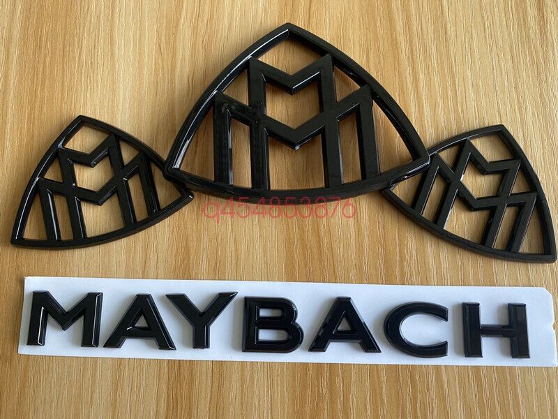 Черна емблема за Майбах Maybach